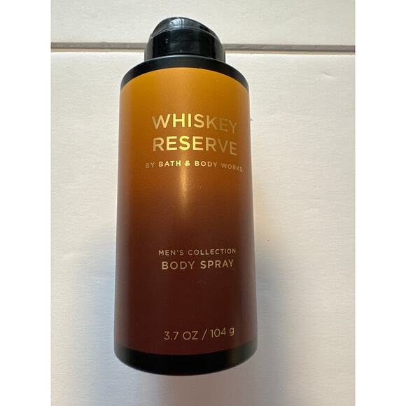 Bath & Body Works Other - Bath & Body Works Mens Collection Whiskey Reserve Body Spray 3.7 oz Discontinued